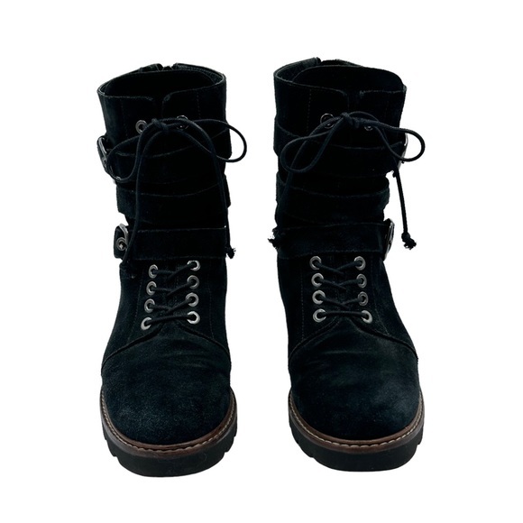 STUART WEITZMAN black urbanite nero velour boots - Picture 15 of 15